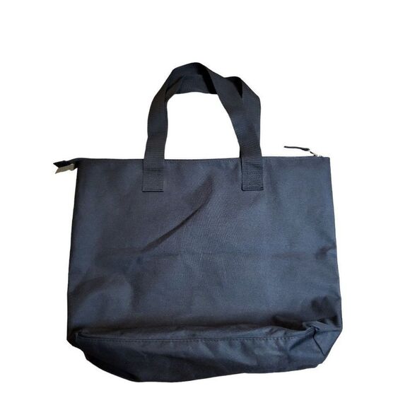 Disney Tote Bag Sz M Aladdin Canvas Black And Gold Boho Double Handle Graphic - Picture 3 of 6